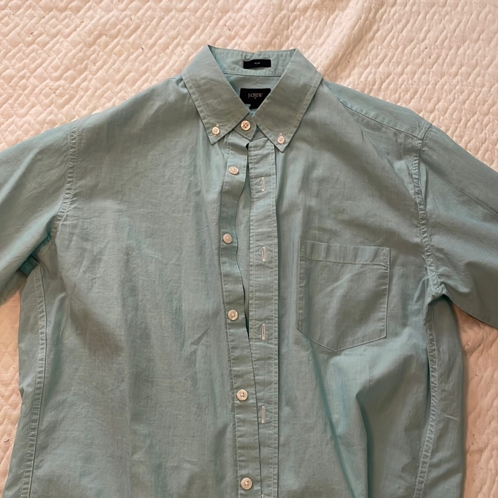 J. Crew linen button down